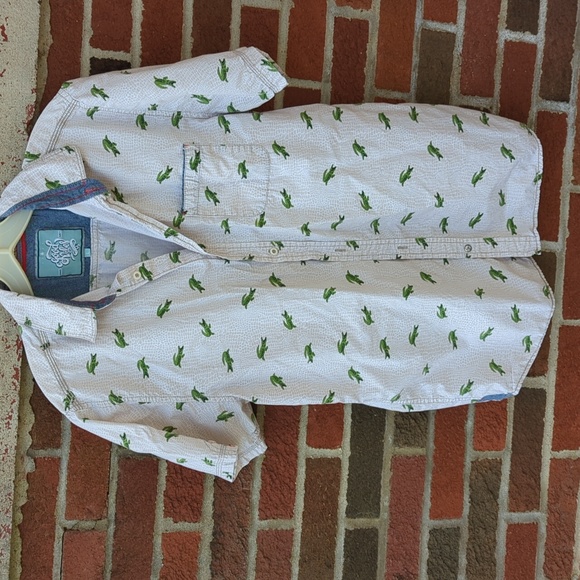 good vibes by drill Shirts Good Vibes By Drill Slim Fit Alligator Shirt Poshmark